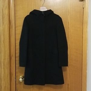 Black Aritzia Pearce wool and cashmere coat